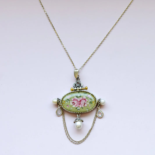 Rose garden medallion