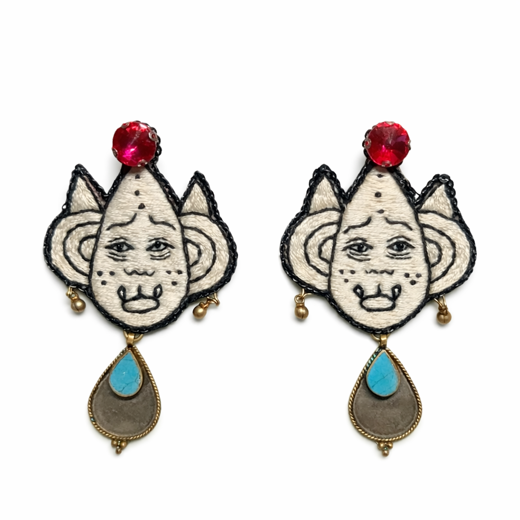 Fire and turquoise guardians
