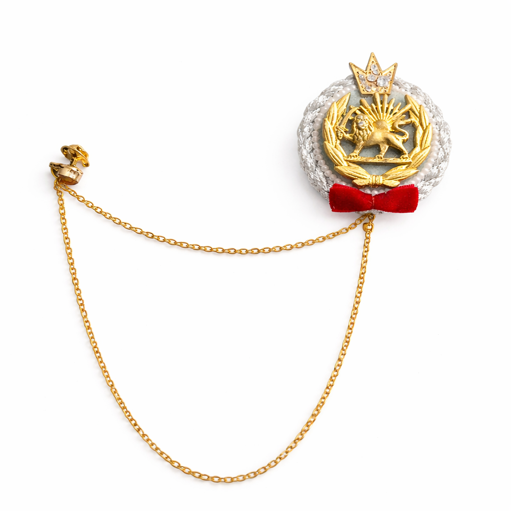 Royal lion and sun